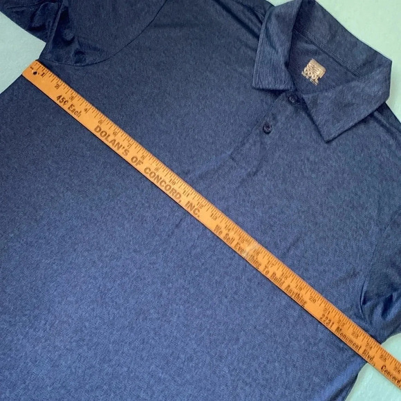 32* DEGREES COOL weather proof short sleeve 2 button collar polo NEW size 2XL - Picture 9 of 9
